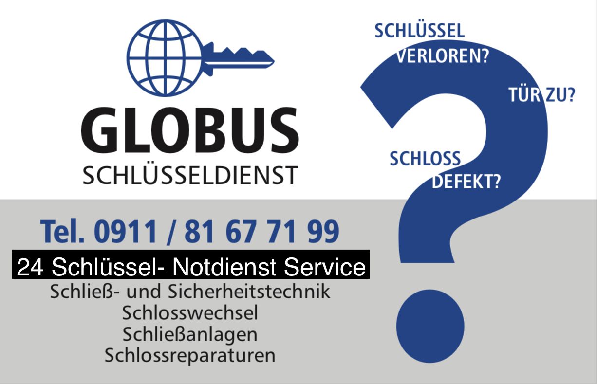Globus Schlüsseldienst Schließ- und Sicherheitstechnik - 1 Foto - Nürnberg  Gostenhof - Bärenschanzstraße | golocal